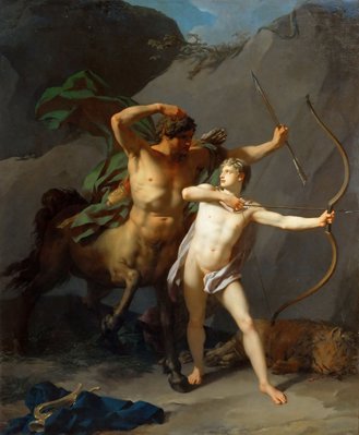 Jean-Baptiste_Regnault_001Воспитание Ахилла.jpg